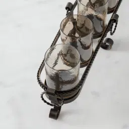 Firenze Gilded Dark Bronze Metal Multi-Light Holder