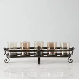 Firenze Gilded Dark Bronze Metal Multi-Light Holder