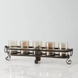 Firenze Gilded Dark Bronze Metal Multi-Light Holder