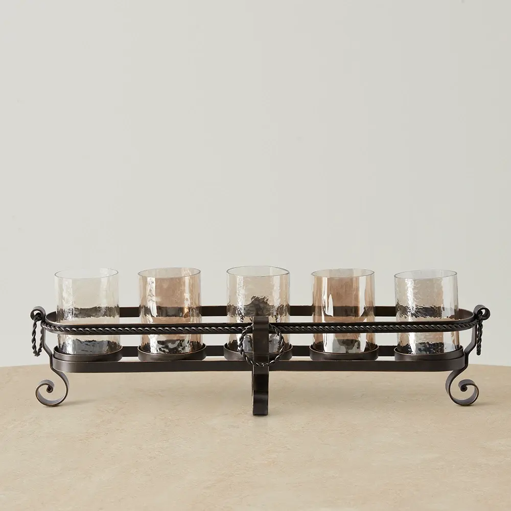 Firenze Gilded Dark Bronze Metal Multi-Light Holder