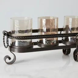 Firenze Gilded Dark Bronze Metal Multi-Light Holder