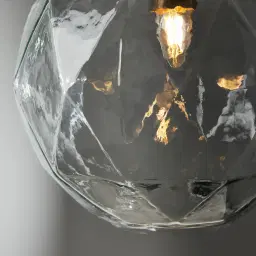 Olivia Antique Gold Metal Sphere Pendant