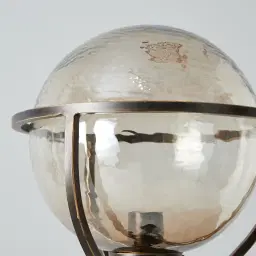 Divine Gilded Dark Bronze Floor Lamp