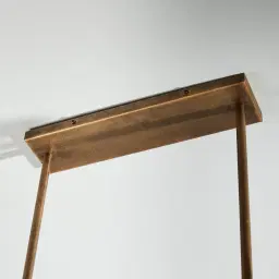 Freyja Antique Gold Metal 5-Light Chandelier