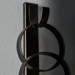 Julio Gilded Dark Bronze Hanging Wall Light
