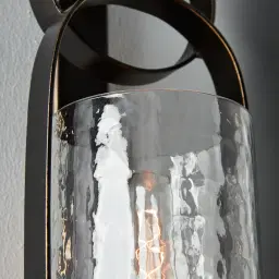 Julio Gilded Dark Bronze Hanging Wall Light
