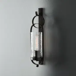 Julio Gilded Dark Bronze Hanging Wall Light