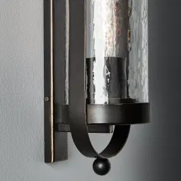 Julio Gilded Dark Bronze Hanging Wall Light
