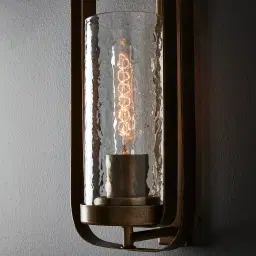 Felipe Antique Gold Metal Wall Light