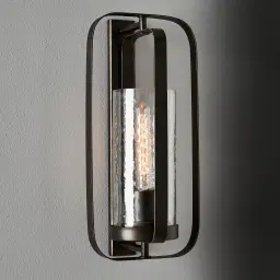 Felipe Gilded Dark Bronze Wall Light