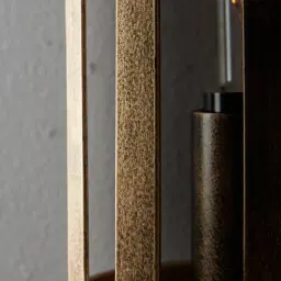 Damon Antique Gold Metal Wall Light