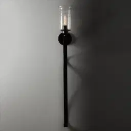Genie Gilded Dark Bronze Metal Wall Light