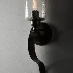 Genie Gilded Dark Bronze Metal Wall Light