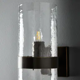 Brandy Gilded Dark Bronze Wall Light