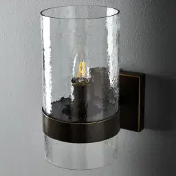 Brandy Gilded Dark Bronze Wall Light