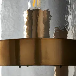 Brandy Satin Brass Wall Light