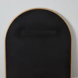 Lauren Antique Gold Wooden Arch Mirror 200x80cm