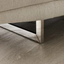 Albany Shadow White Woven Fabric Left Chaise Lounge