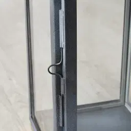 Stefan Black Stainless Steel Lantern - Large