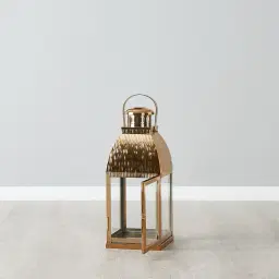 Bonnie Gold Stainless Steel Lantern - Small