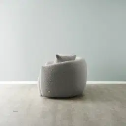 Everett Sea Grey Boucle 2 Seater Sofa