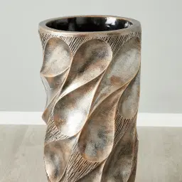 Dewdrop Antique Gold Vase