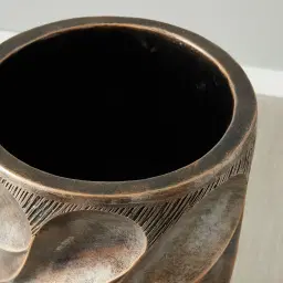 Dewdrop Antique Gold Vase