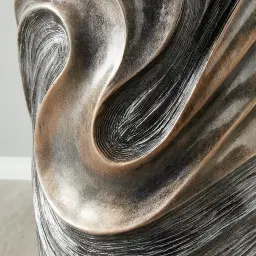 Crest Antique Gold Vase