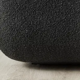 Clementine Black Boucle 2-Seater Sofa