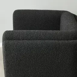 Clementine Black Boucle Occasional Chair