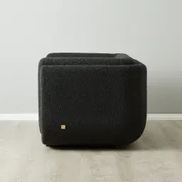 Clementine Black Boucle Occasional Chair