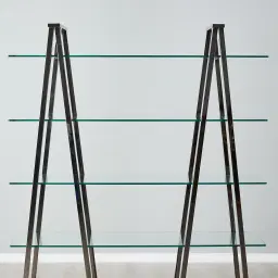 Paxton Black Nickel Stainless Steel Shelf