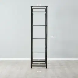 Paxton Black Nickel Stainless Steel Shelf