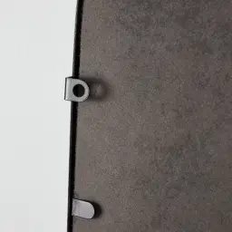 Ronson Black Arched Floor Mirror