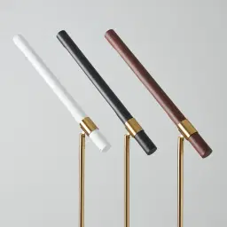 Kaia Brushed Gold Metal Floor Lamp White Frosted Metal Shade