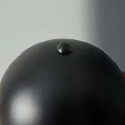 Carly Brushed Gold Metal Table Lamp Black Metal Shade