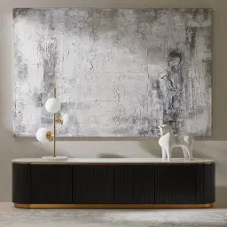 Regine Brushed Gold Metal Table Lamp White Glass Shade