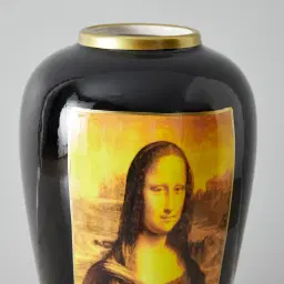 Mona Lisa Porcelain Jar