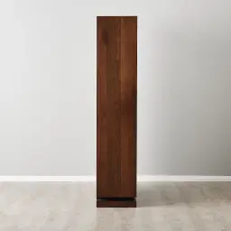 Xandra Dark Walnut Veneer Display Cabinet