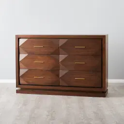 Xandra Dark Walnut Veneer Sideboard 