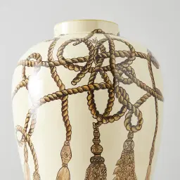Knotted Porcelain Jar