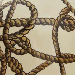 Knotted Porcelain Jar