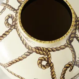 Knotted Porcelain Jar