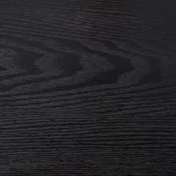 Heinrich Black Wooden Shelf