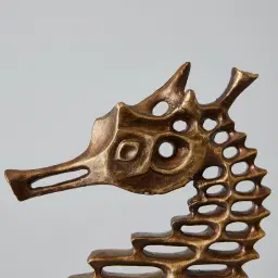 Seahorse Bronze Resin Decorative