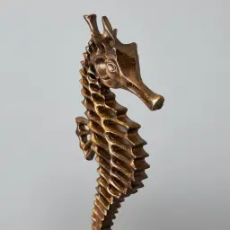 Seahorse Bronze Resin Decorative