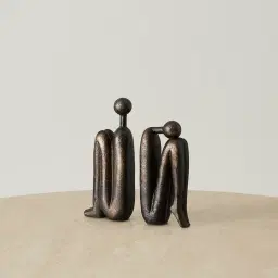 Desolation Bronze Resin Bookend