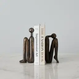 Desolation Bronze Resin Bookend