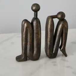 Desolation Bronze Resin Bookend
