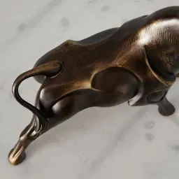 Taurus Bull Bronze Resin Decorative